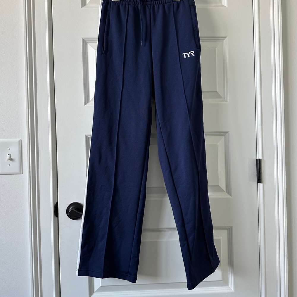 TYR WOMENS Navy Athletic Track Pants - size small